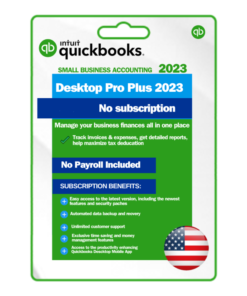 QuickBooks Desktop Pro Plus 2023 Lifetime Activation