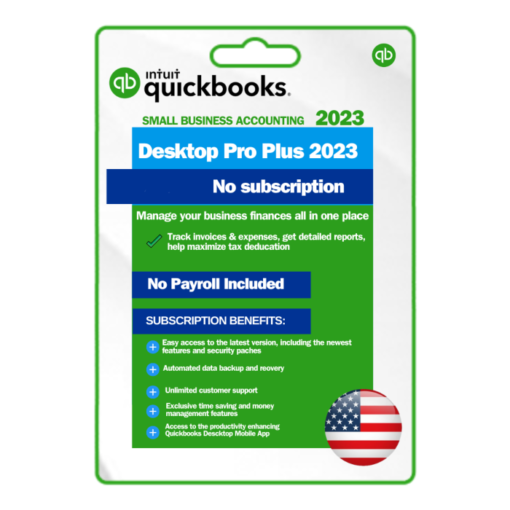 QuickBooks Desktop Pro Plus 2023 Lifetime Activation